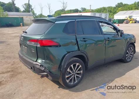 2023 Toyota Corolla Cross Xle z USA, uszkodzony, nr VIN 7MUDAABG0PV053535